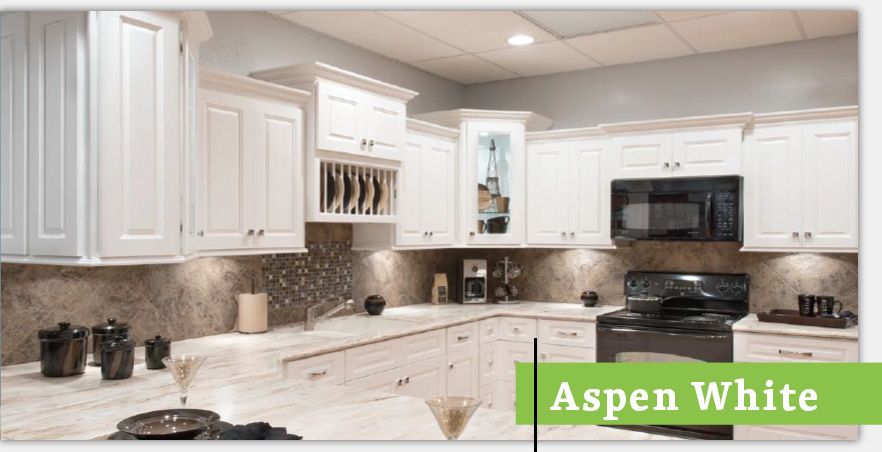aspen white cabinet